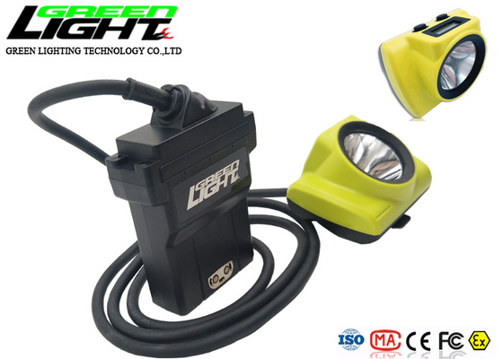 13.6Ah Baterai 25000lux Layar OLED Lampu Penambangan Batubara