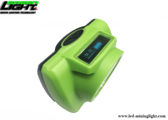 3.1Ah 1W 129Lum Lampu Penambang Isi Ulang Layar OLED