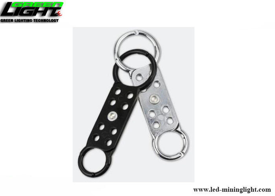 8 Gembok Double End Aluminium Lockout Hasp 38mm Jaw Clearance