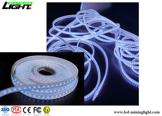 60LEDs IP68 16W LED Lampu Strip Fleksibel Untuk Tambang Bawah Tanah