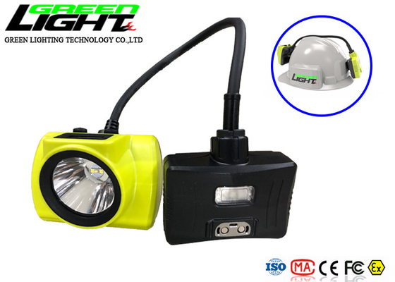 Lampu Pertambangan LED IP68 ABS 18000lux 6.8Ah tahan air
