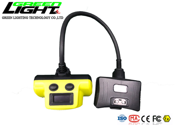 Lampu Pertambangan LED IP68 ABS 18000lux 6.8Ah tahan air