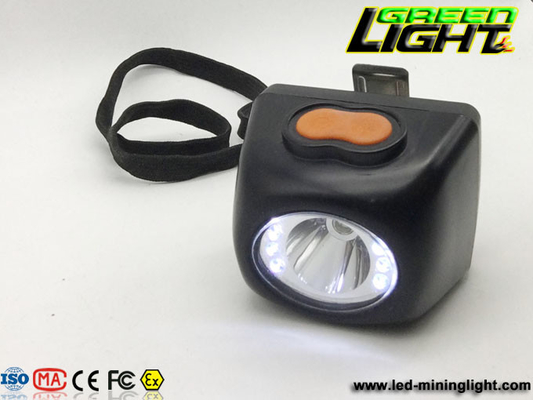 1200 Siklus 300mA 4500lux 1.11W Lampu Tambang Tanpa Kabel IP68