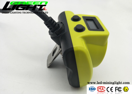 Waterproof IP68 25000lux 13.6Ah 4.07W LED Miners Cap Lamp