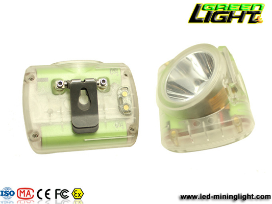 Lampu Tambang Tanpa Kabel Transparan 0.4W 13000Lux 6.2Ah