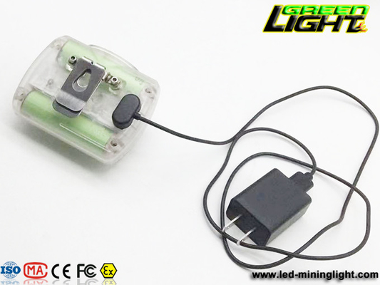 Lampu Tambang Tanpa Kabel Transparan 0.4W 13000Lux 6.2Ah