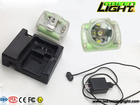 Lampu Tambang Tanpa Kabel Transparan 0.4W 13000Lux 6.2Ah