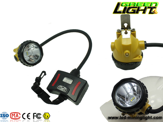 Peringatan Belakang 450mA 15000Lux 1.6w CREE Led Mining Lamp