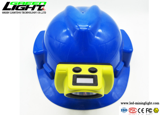 385lum 9000lux 6800mAh LED Miners Cap Lamp Dengan Pengisi Daya USB