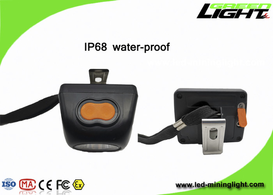 Isi ulang 1.3W 4.5Ah 8000lux Cordless Miners Cap Light