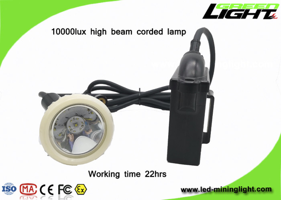 1.11W 10000lux 6.6Ah Lampu Tutup Penambangan Isi Ulang