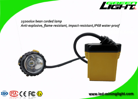 1200 Siklus Lampu Penambangan Batubara 3W 240Lum 450mA 10.4Ah