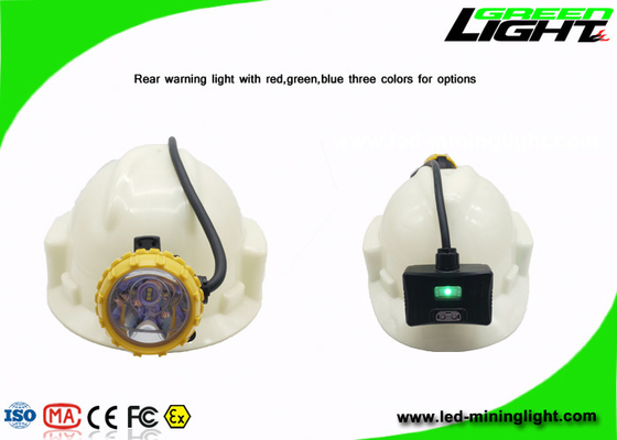 Aluminium 450mA 1.7W 15000lux Semi Corded Mining Headlight