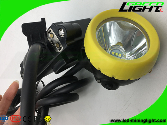 350mA 216lum 1.67W Lampu Penambangan LED Isi Ulang IP68