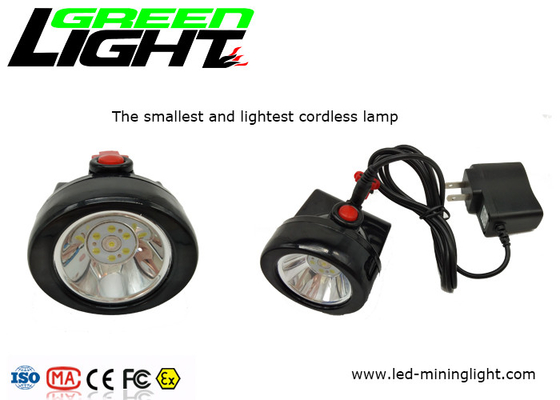 Waterproof IP67 80lum 4000lux Cordless Mining Light 0.65W Lampu Kepala Penambangan Led Anti-ledakan