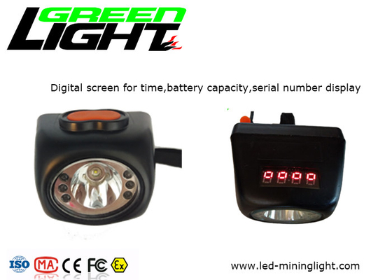 5.7Ah 1.7W 8000lux Lampu Tutup Penambang Bawah Tanah IP68.0