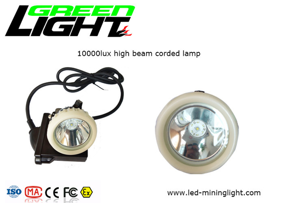300mA 6.6Ah 10000lux Lampu Depan Led Isi Ulang P67 Tahan Air