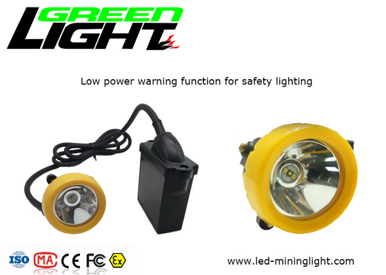 IP68 GL8-C 450mA 10000lux Lampu Helm Penambang 1.67W