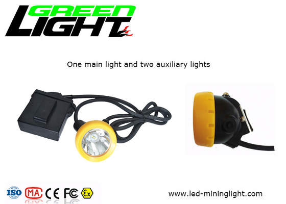 IP68 GL8-C 450mA 10000lux Lampu Helm Penambang 1.67W