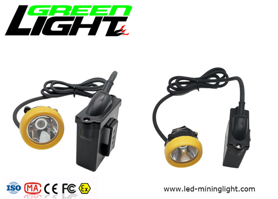 IP68 GL8-C 450mA 10000lux Lampu Helm Penambang 1.67W