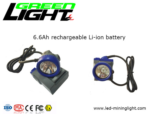 IP68 Waterproof 144lum 6.6Ah 1000lux Lampu Penambangan Batubara GLT-7
