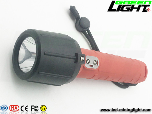 Pengisi Daya USB 3000lux 750mA Lampu Senter Isi Ulang 10W IP68