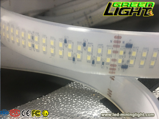 2362lum / m IP68 Lampu Strip Led Tahan Air 220V AC SMD5050