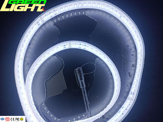 Flux 2362lum SMD5050 Lampu Strip Led Fleksibel 230VAC Lampu Strip anti-eksplosif Lampu Strip IP68 tahan air