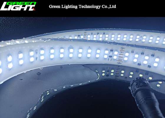 144Leds SMD5050 Garis Ganda RGB Led Strip Tahan Air 2000lum / m