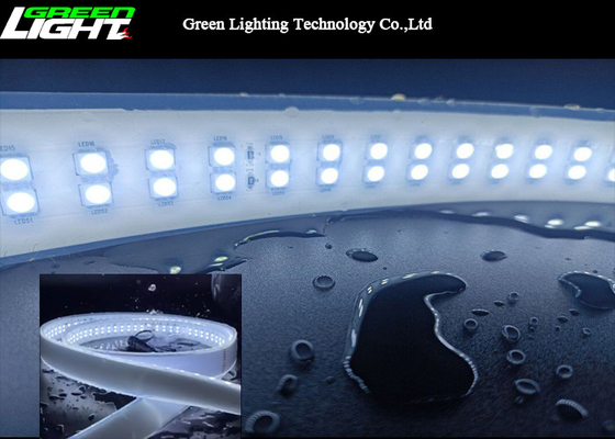 Baris Ganda 6500k SMD5050 Lampu Strip Silikon LED 12W / M.