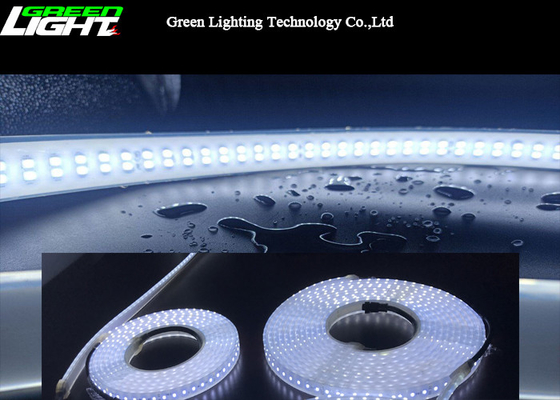 Baris Ganda 6500k SMD5050 Lampu Strip Silikon LED 12W / M.