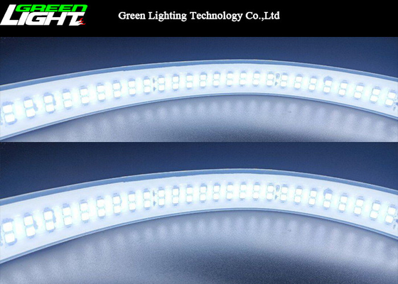 Baris Ganda 6500k SMD5050 Lampu Strip Silikon LED 12W / M.