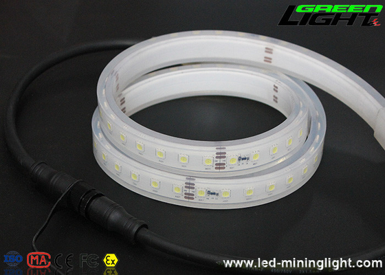 33W SMD5050 Outdoor Led Strip Lights 6500 Kelvin Untuk Penerangan Terowongan