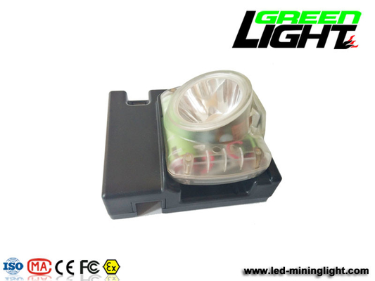 15000lux ATEX M1 Led Mining Cap Lamp 6800mAh Baterai Li Ion