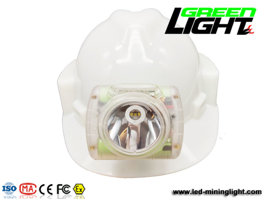 15000lux ATEX M1 Led Mining Cap Lamp 6800mAh Baterai Li Ion