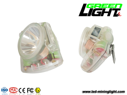 15000lux ATEX M1 Led Mining Cap Lamp 6800mAh Baterai Li Ion