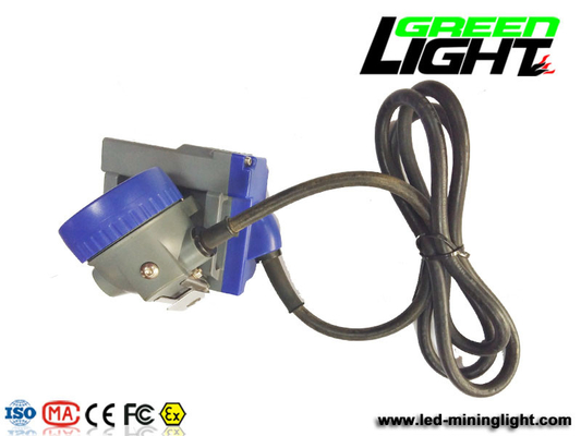 Kabel PC 216lum 15000lux LED Penambang Cap Lamp 6.6Ah Baterai Li Ion