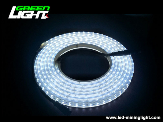 Silicone 2000LUX SMD5050 Lampu Led Strip Fleksibel 16W / M Untuk Terowongan