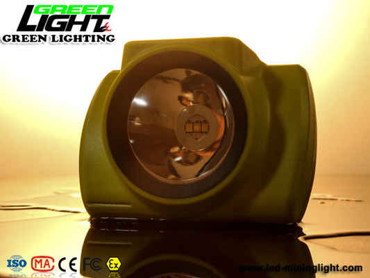 18000lux 385lum Cordless Miners Cap Lamp 6500mAh Dengan Layar LCD