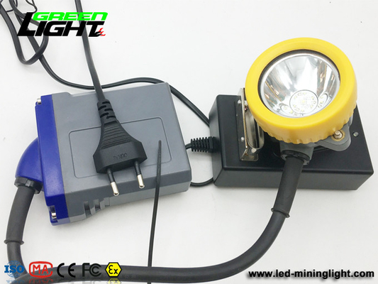 1.6W 216lum Lampu Penambang Led Isi Ulang 15000lux Untuk Penambangan Batubara