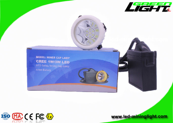 216lum 450mA Lampu Kepala Penambang LED 3.7V Lampu Pertambangan LED Portabel KL5LM