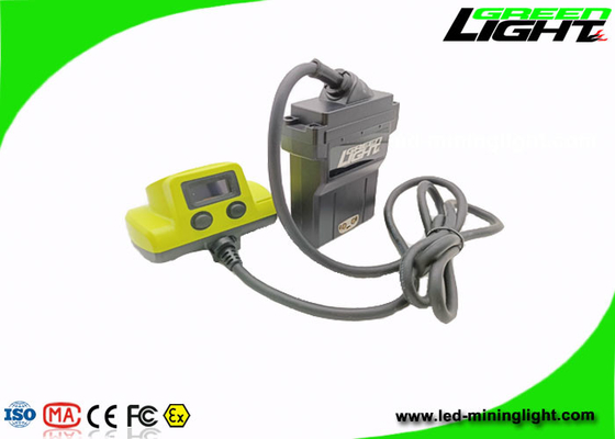 530lum 25000lux Corded Led Cap Lamp 13600mAh Dengan Layar OLED
