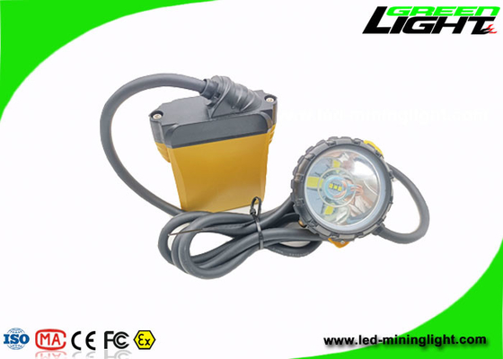 10.4Ah 390lum Waterproof Miners Cap Light 1.8W Dengan Cradle Charger