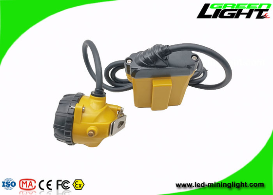 10.4Ah 390lum Waterproof Miners Cap Light 1.8W Dengan Cradle Charger
