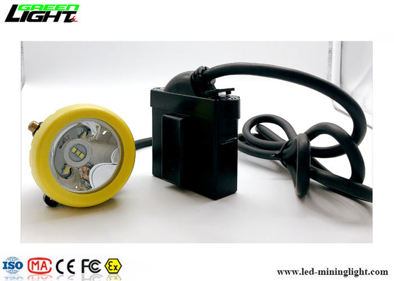 ATEX KL5LM 6.6Ah 216lum LED Miners Cap Lamp 3.7V Corded Led Helmet Lamp