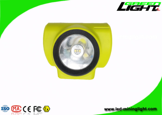 4.2W 25000lux Lampu Tambang Led Nirkabel IP68 Tahan Air 348lum