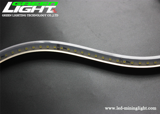 15W/M 1100lum LED Mining Light Strips Silicon Gal Transparan 72LEDs/m