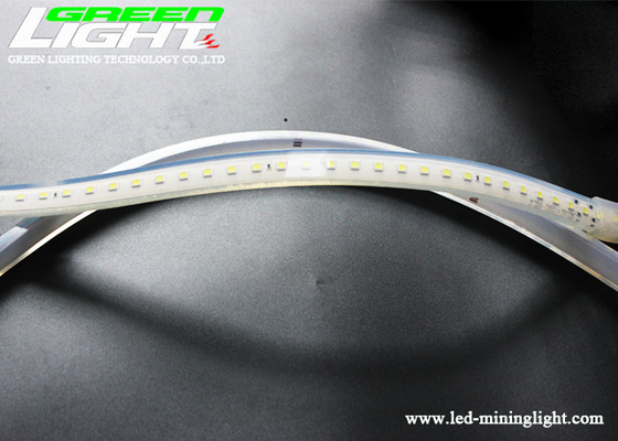15W/M 1100lum LED Mining Light Strips Silicon Gal Transparan 72LEDs/m