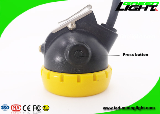 1.67W 10000lux LED Underground Mining Light 7.8Ah Isi Ulang