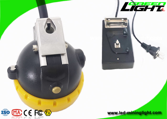 1.67W 10000lux LED Underground Mining Light 7.8Ah Isi Ulang